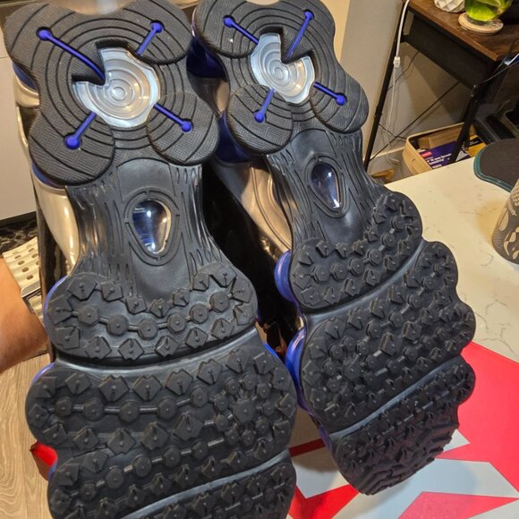 Nike Shox TL Black Racing Blue Metal Silver CN0151-004 Men's Size 12 SHOES NEW - Picture 10 of 16